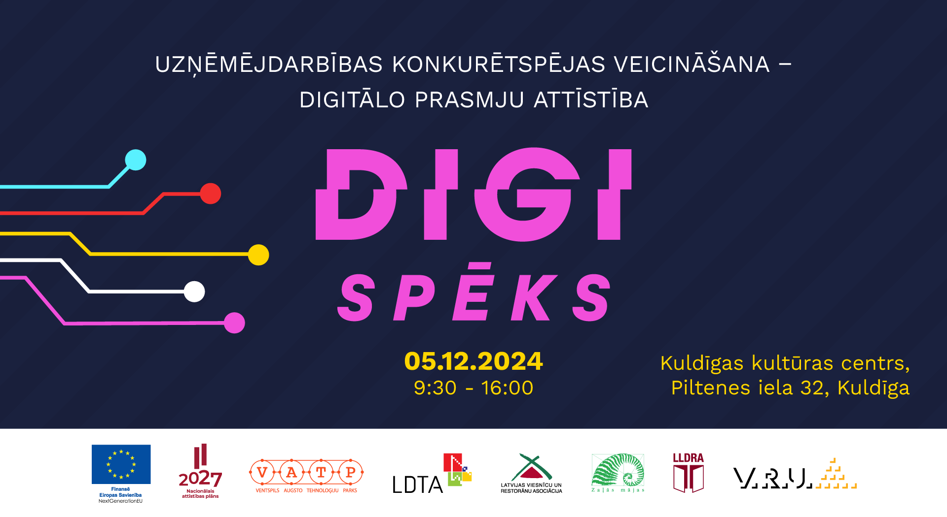 Konference DigiSpēks Kurzemes uzņēmējiem